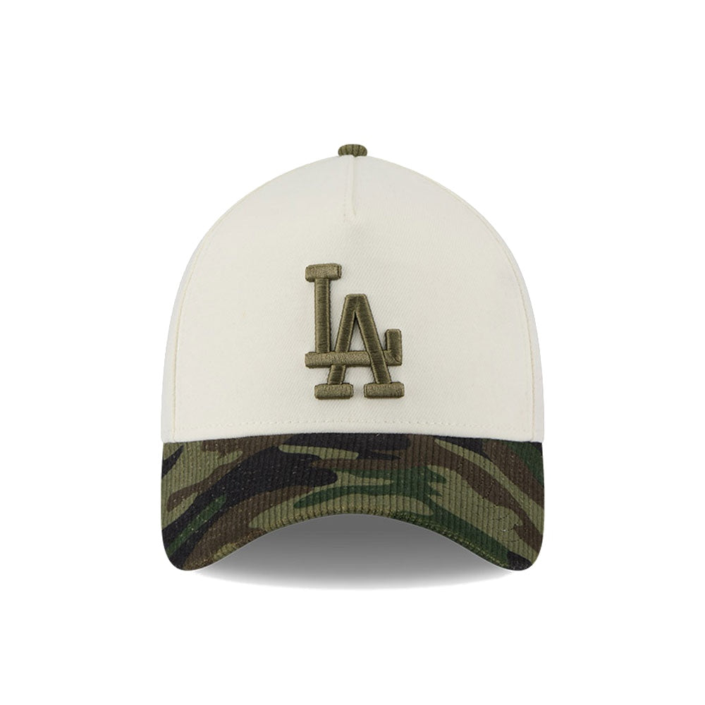 New Era 39THIRTY A-Frame Los Angeles Dodgers - Chrome Woodland Camo - Image 3