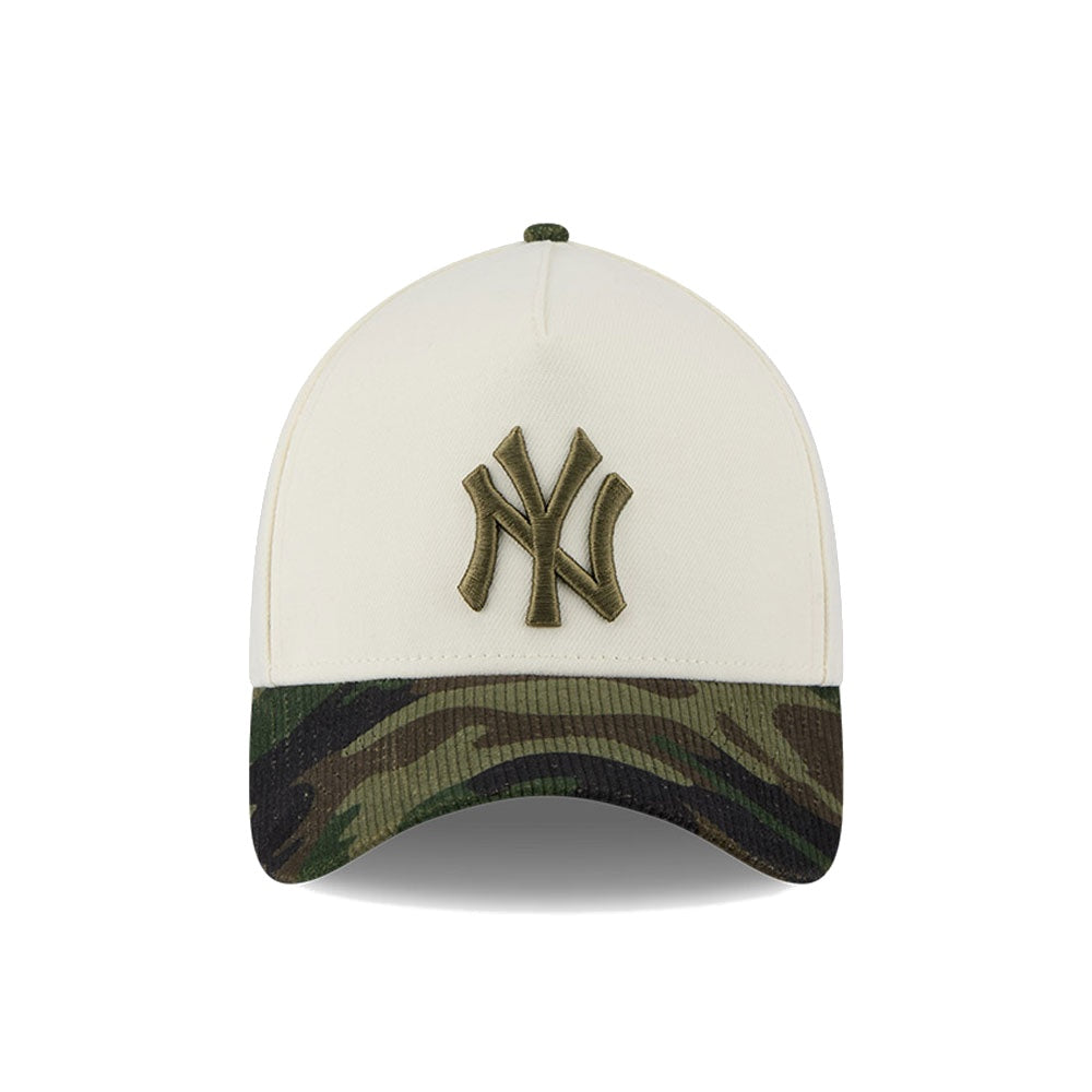New Era 39THIRTY A-Frame New York Yankees - Chrome Woodland Camo - Image 3