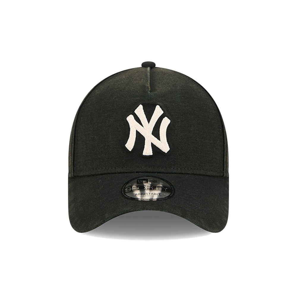 New Era 9FORTY A-Frame Canvas New York Yankees - Black - Image 3
