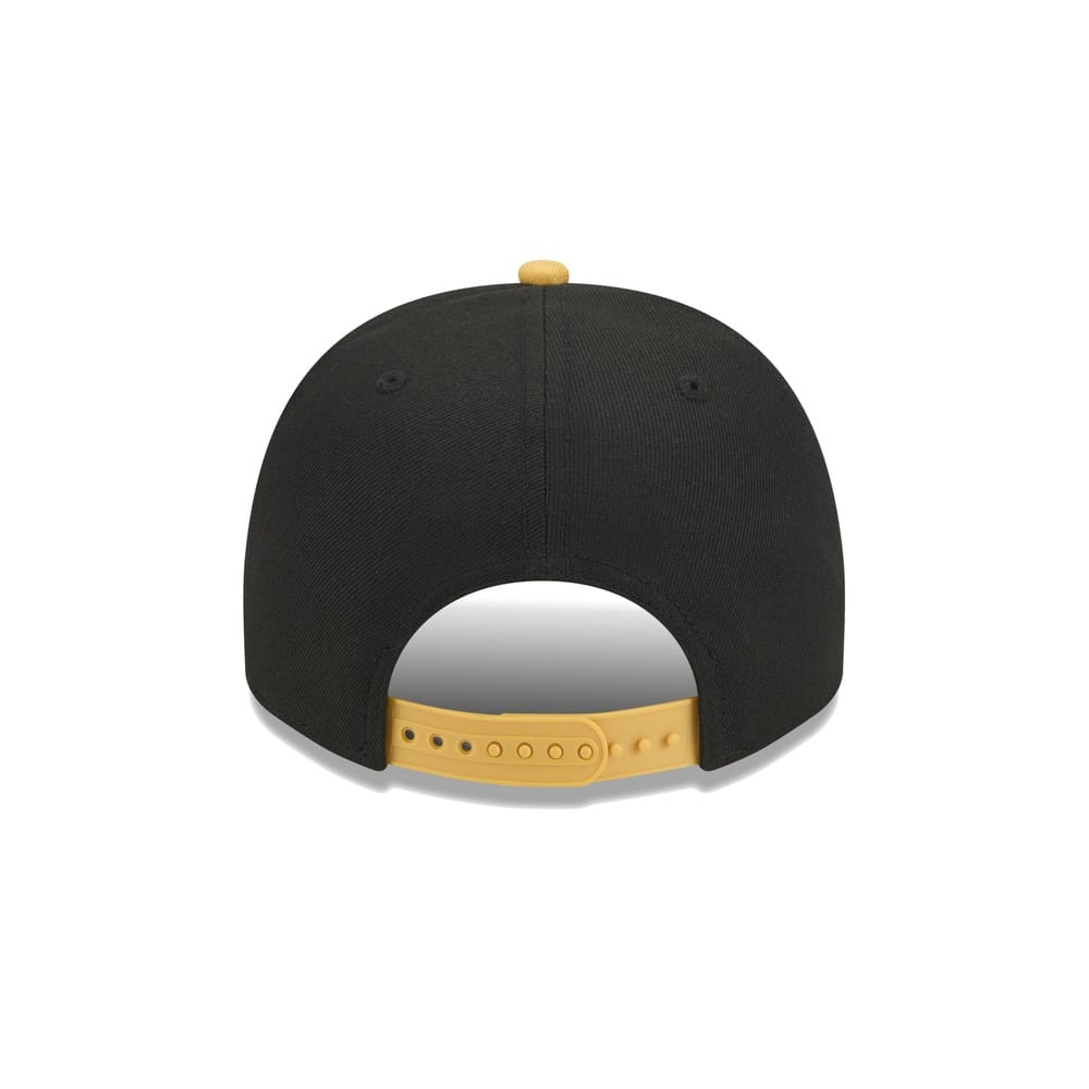 New Era 9FIFTY A-Frame Pre Curved Snapback Los Angeles Lakers - Black / Mustard - Image 5