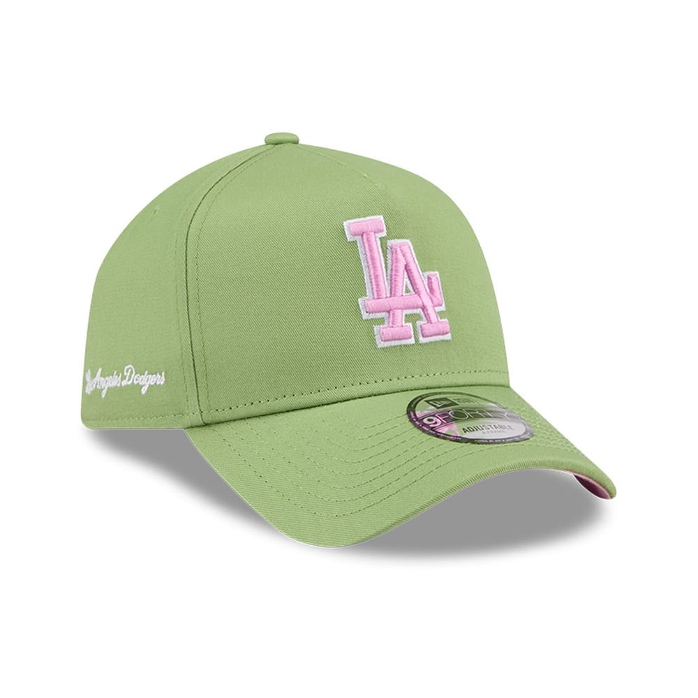New Era 9FORTY A-Frame Los Angeles Dodgers - Strawberry Matcha - Image 3