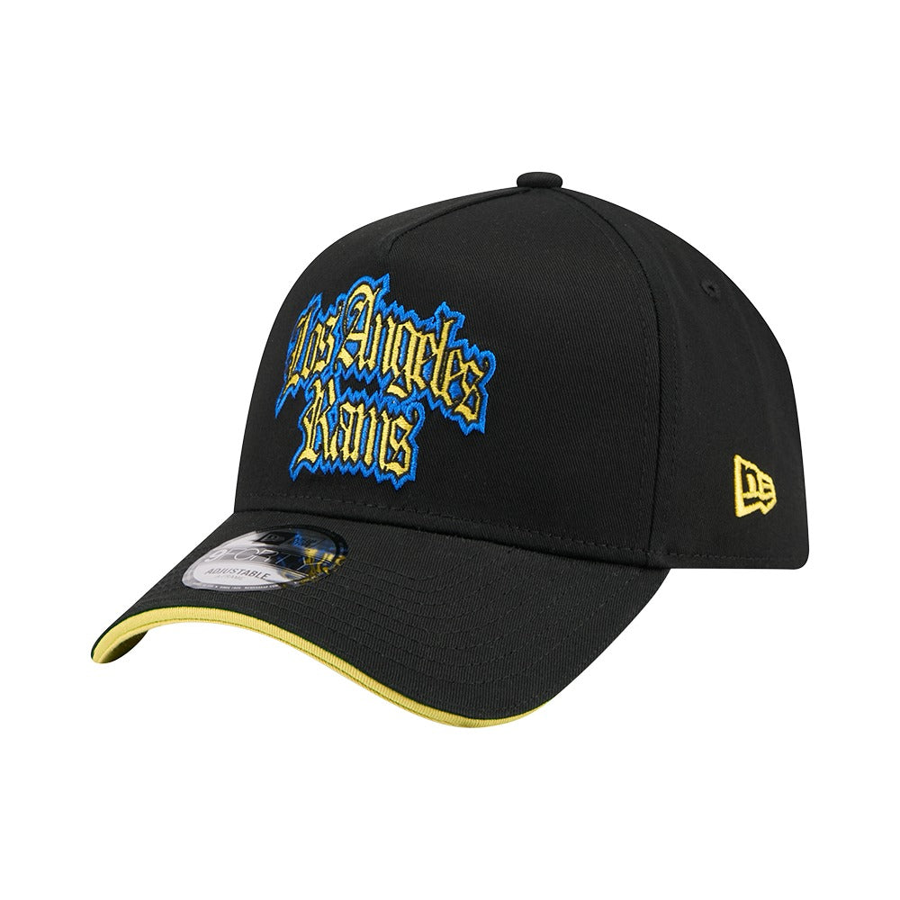 New Era 9FORTY A-Frame Gothic Los Angeles Rams - Black - Image 2