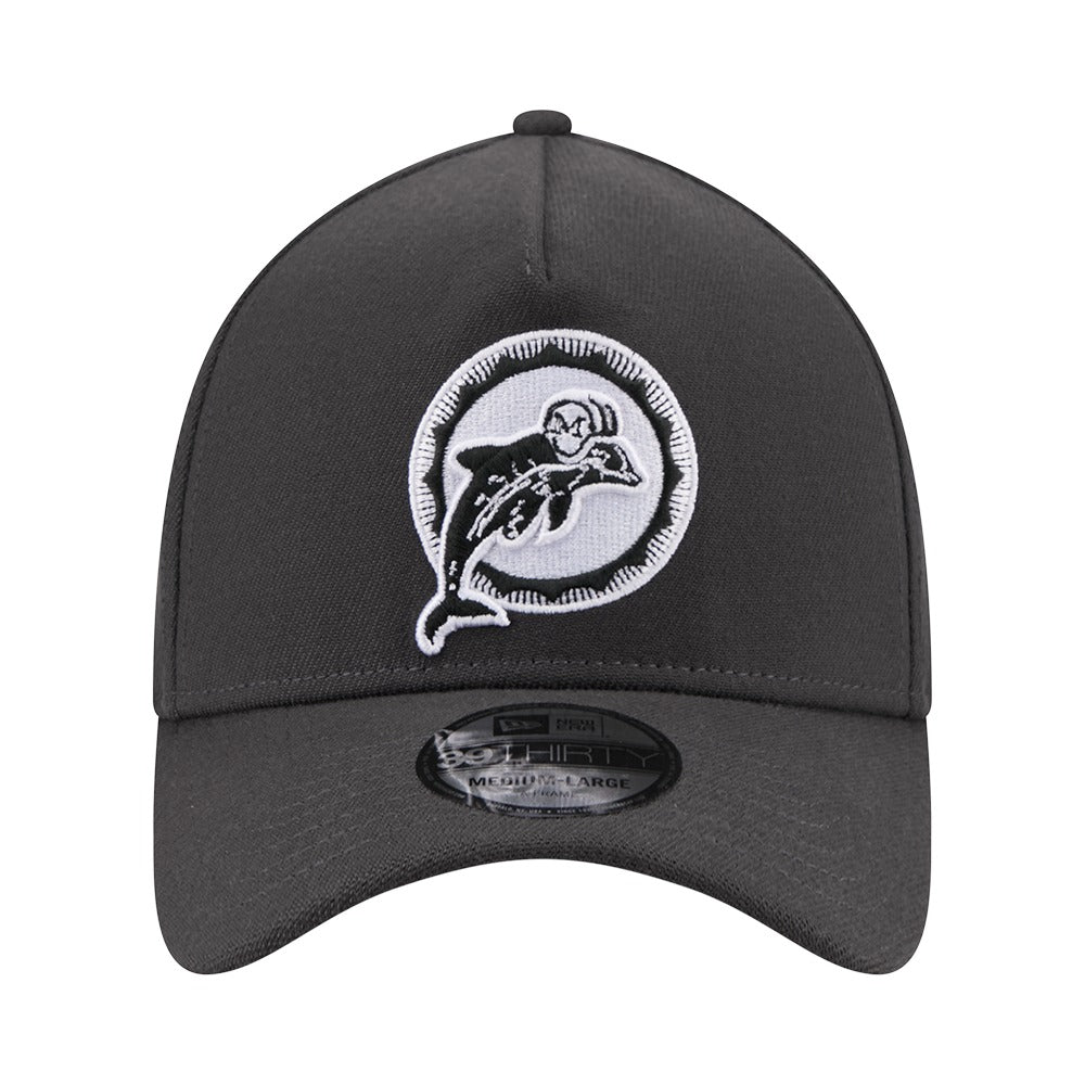 New Era 39THIRTY A-Frame Miami Dolphins - Graphite