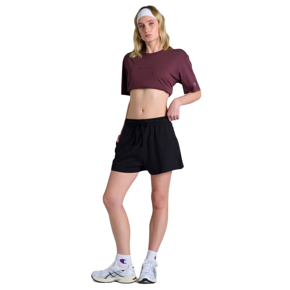 Champion Womens Leg Tonal Short - Black - Image 4