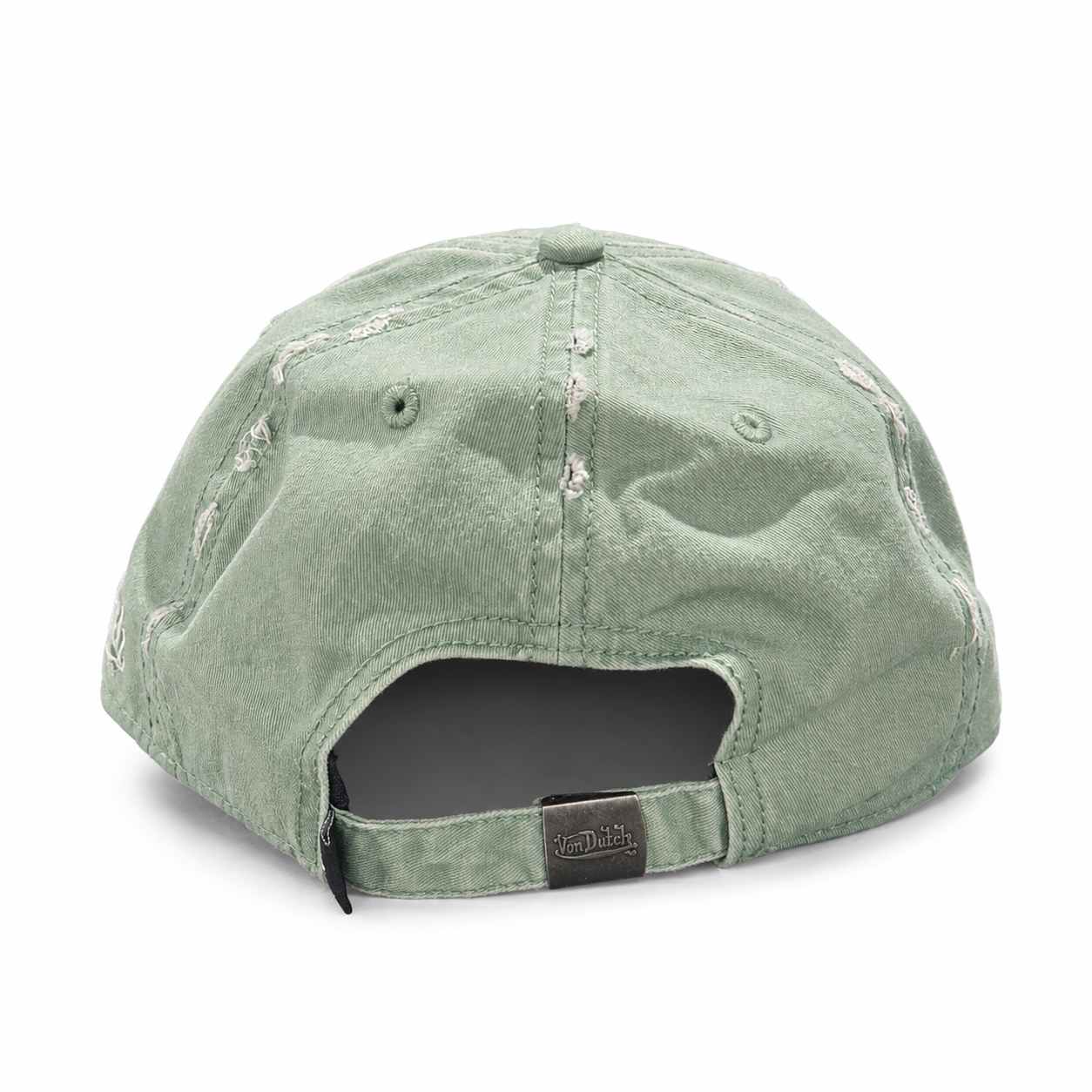 Von Dutch Chain Stitch Dad Cap - Sage - Image 3