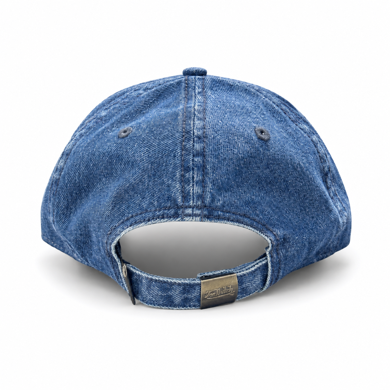 Von Dutch The Rival Dad Cap - Mid Blue Denim - Image 3