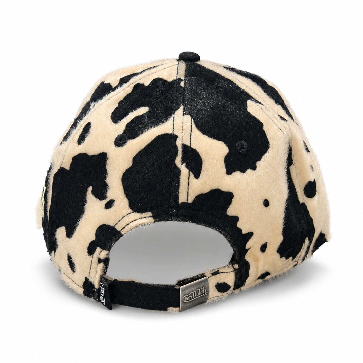 Von Dutch Animal Skin Dad Cap - Beige / Black - Image 3