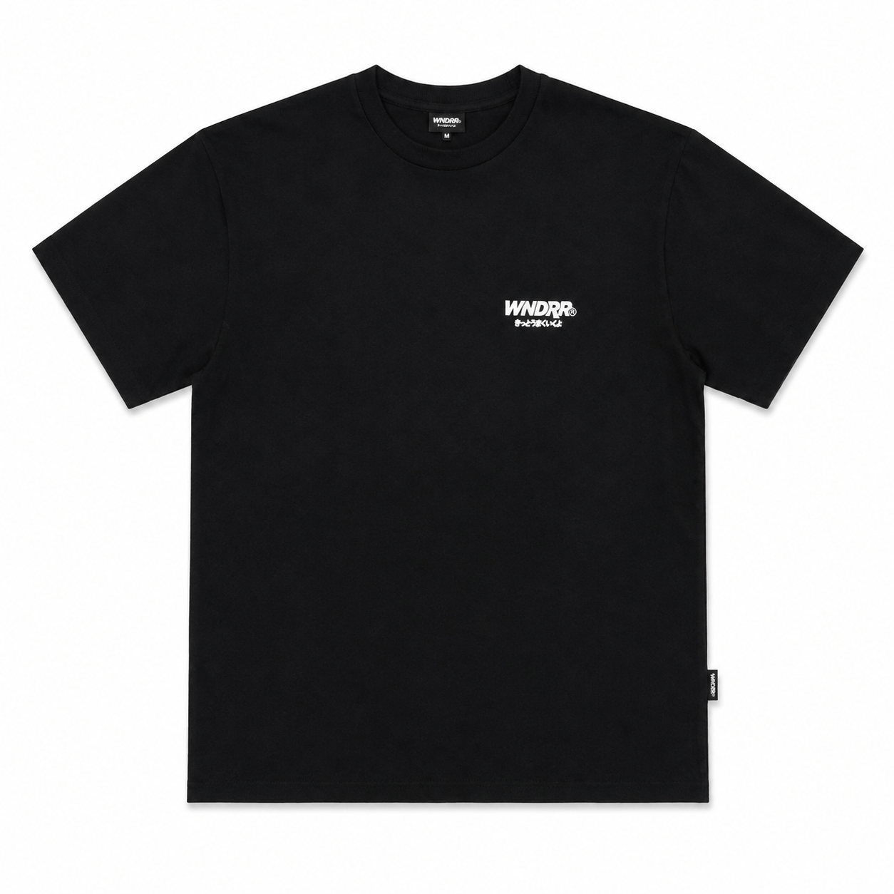 WNDRR Slammed Box Fit Tee - Black