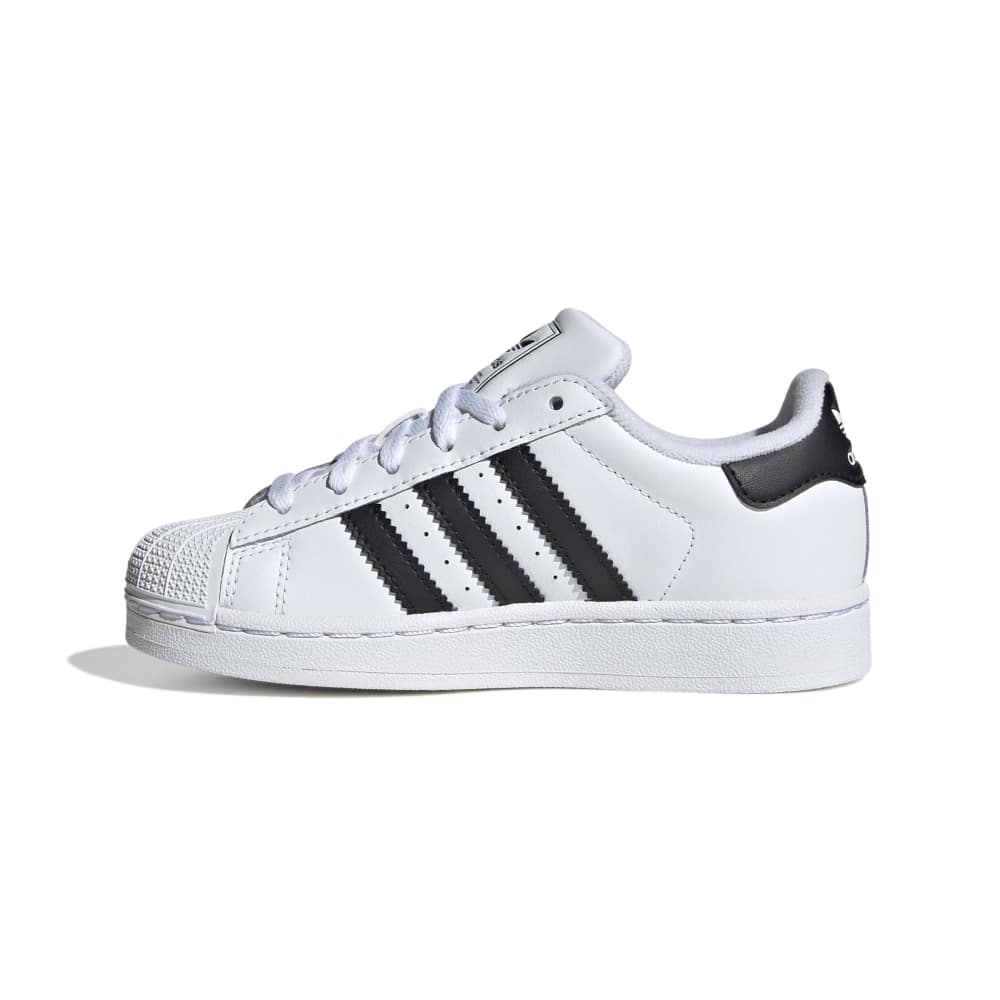 adidas Childrens Superstar II Comfort Closure - White / Black