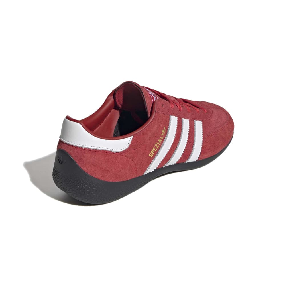 adidas Womens Handball Spezial Lo Pro - Better Scarlet / Cloud White / Gold Metallic