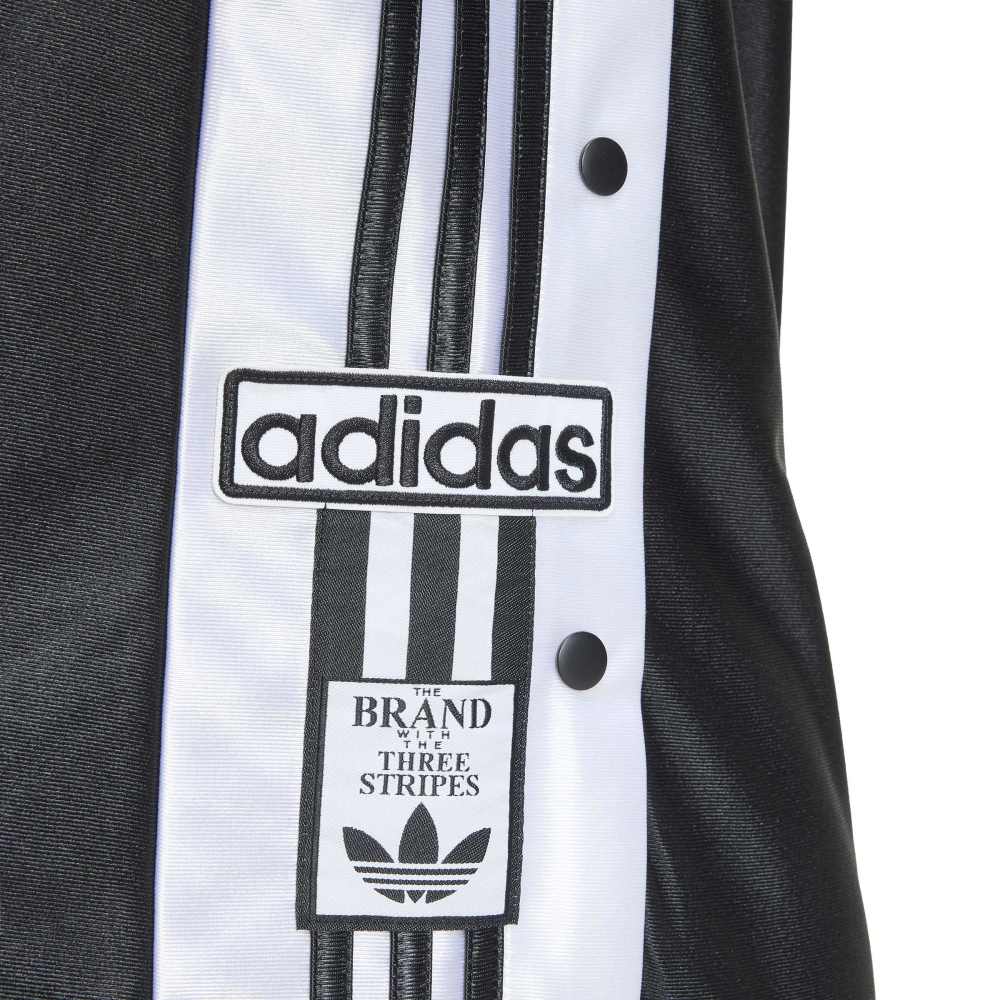 Adidas Womens Long Shorts - Black / White - Image 6