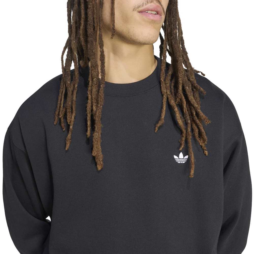 Adidas Ess Loose Crew - Black - Image 5