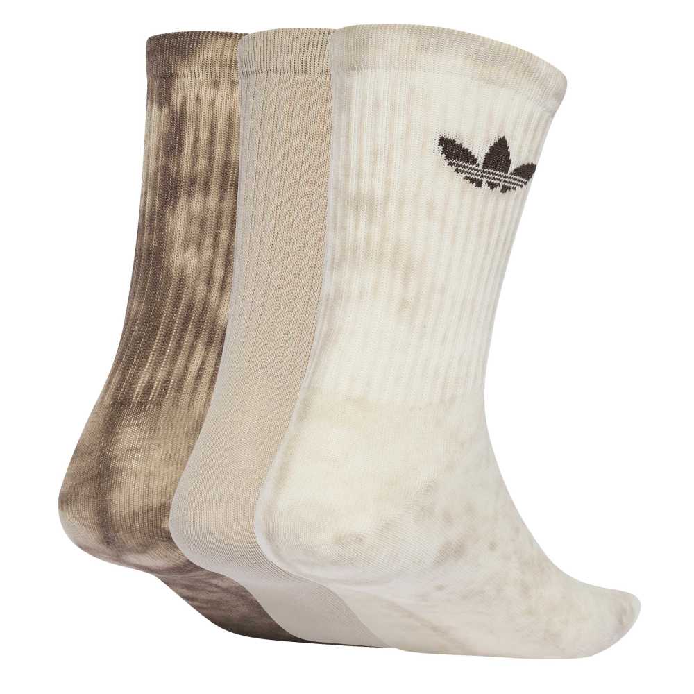 Adidas Tie Dye Crew Socks 3 Pack - Mixed - Image 2