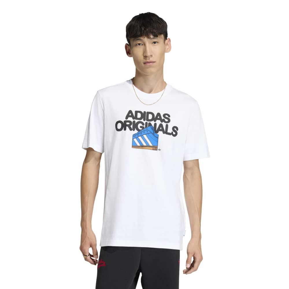 Adidas GFX Tee - White