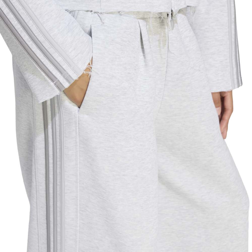 Adidas Women's SST 2.0 Long Track Pants - Light Grey Heather / Light Solid Grey - Image 5
