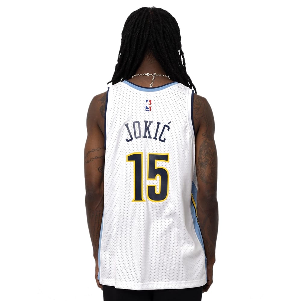 Mitchell & Ness Swingman Jersey Denver Nuggets Nikola Jokic 16/17 - White