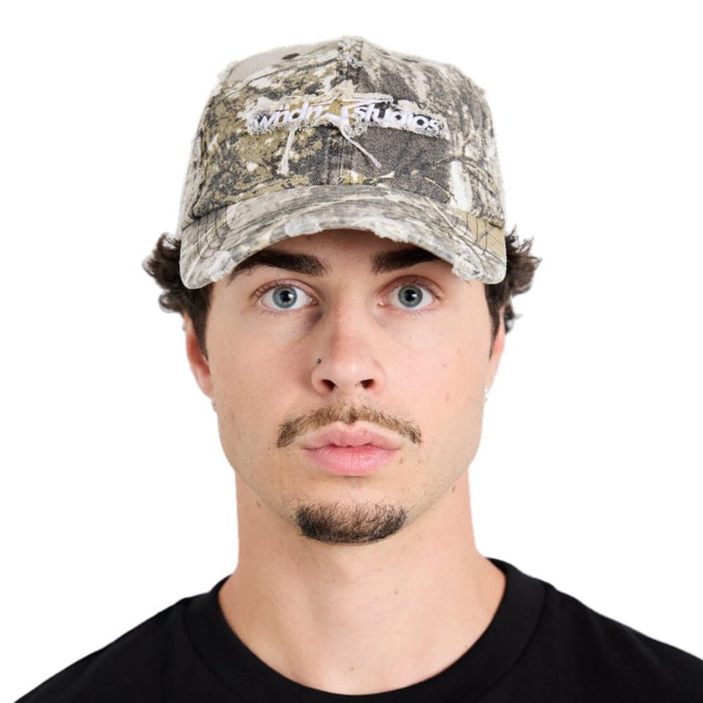 WNDRR Stxr Distressed Cap - Camo