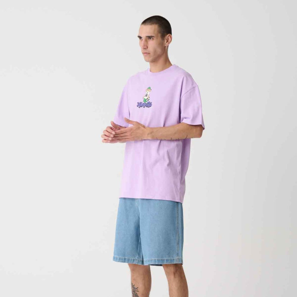 XLarge Baggy Bull Denim 91 Short - Mid Blue