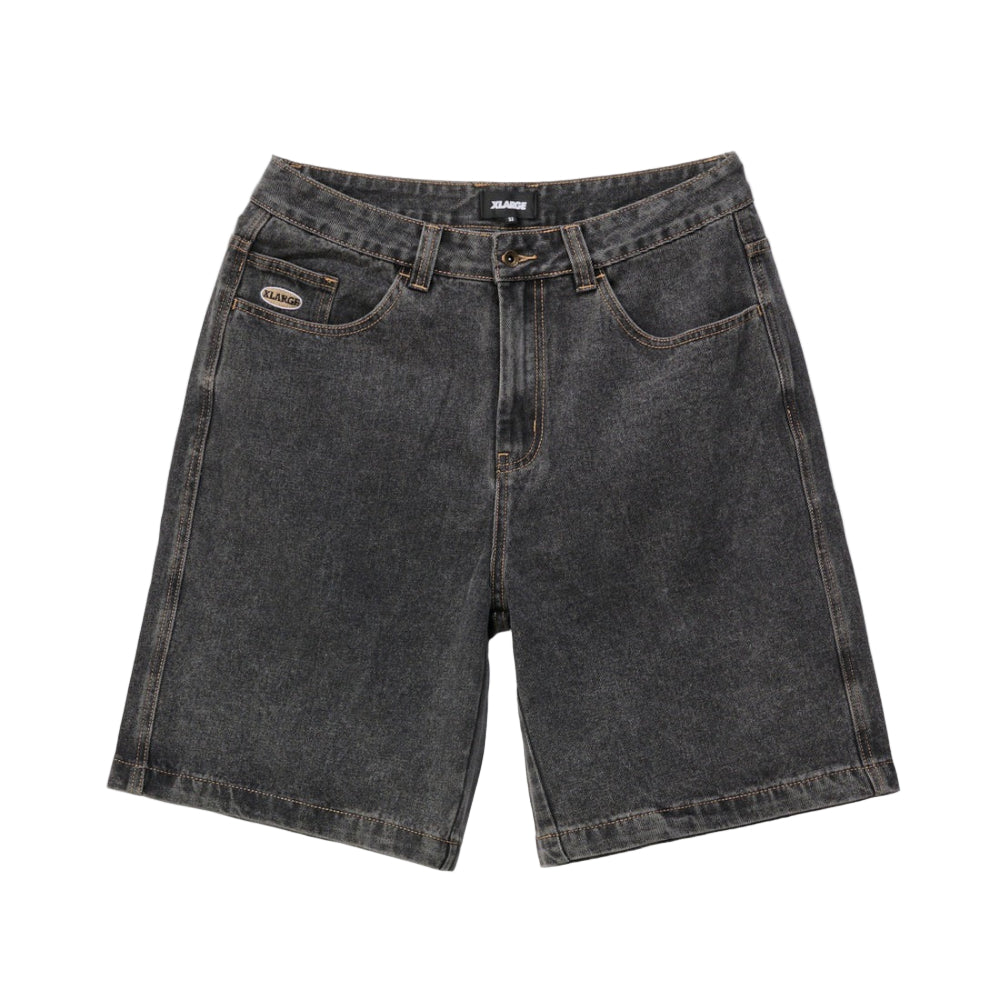 XLarge Baggy Bull Denim 91 Short - Washed Black
