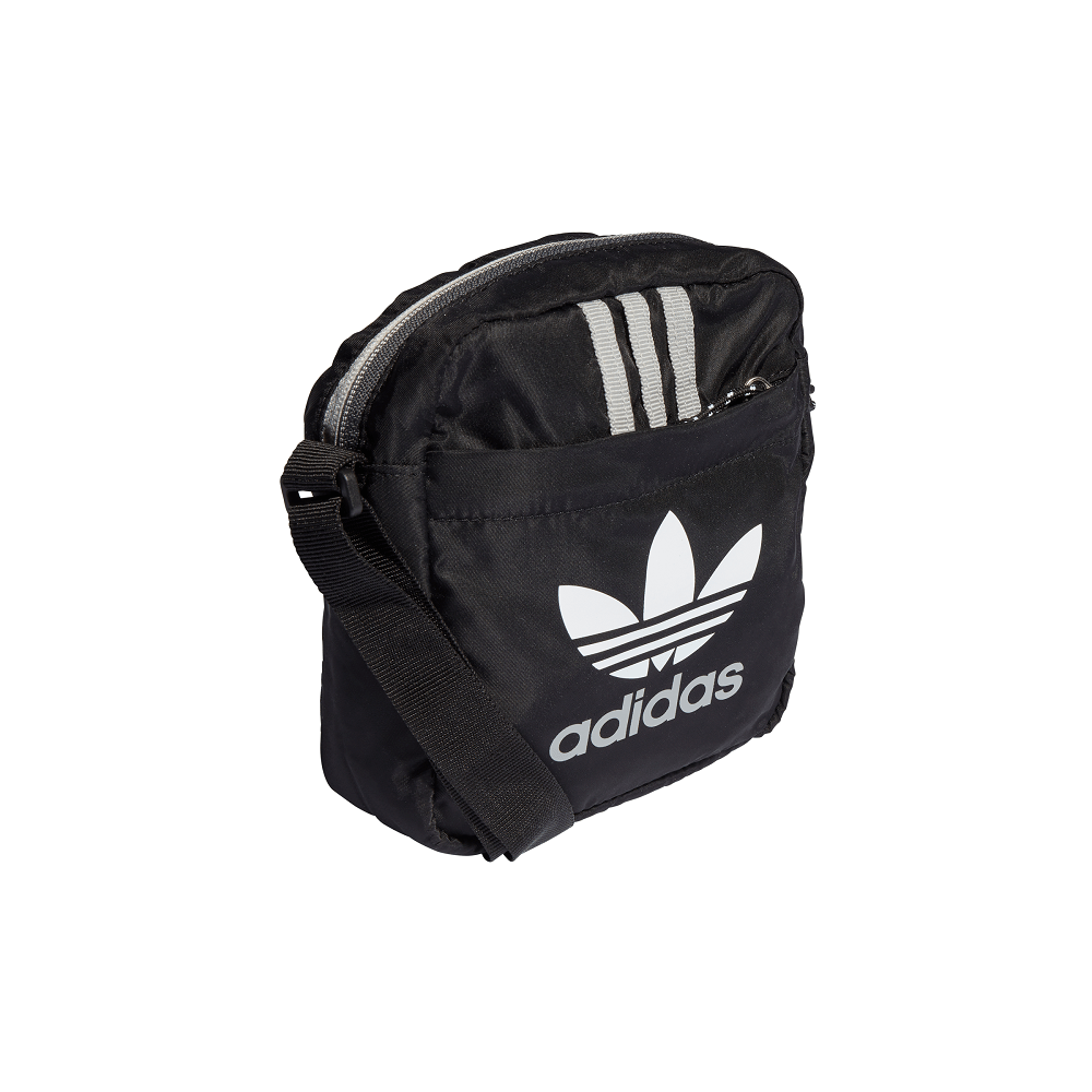adidas 3 Stripe Adicolor Festival Bag - Black
