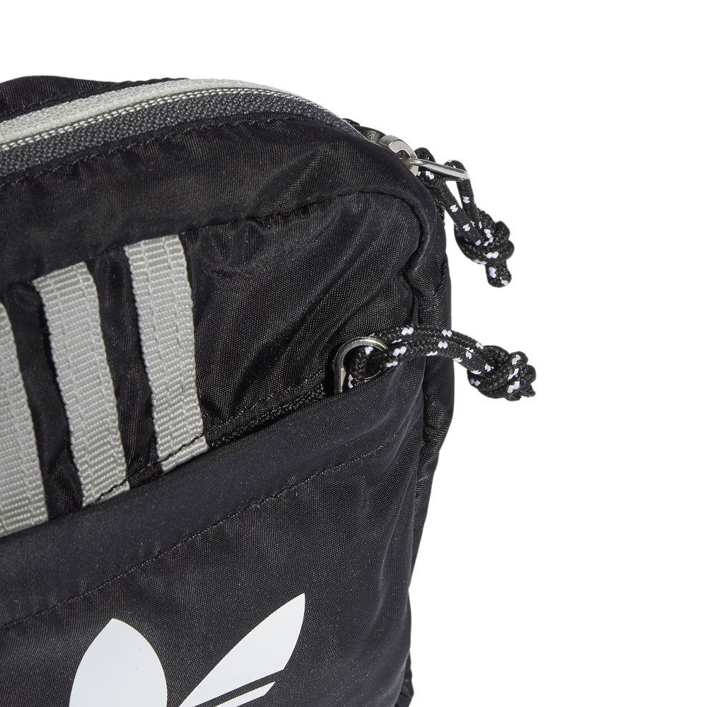adidas 3 Stripe Adicolor Festival Bag - Black
