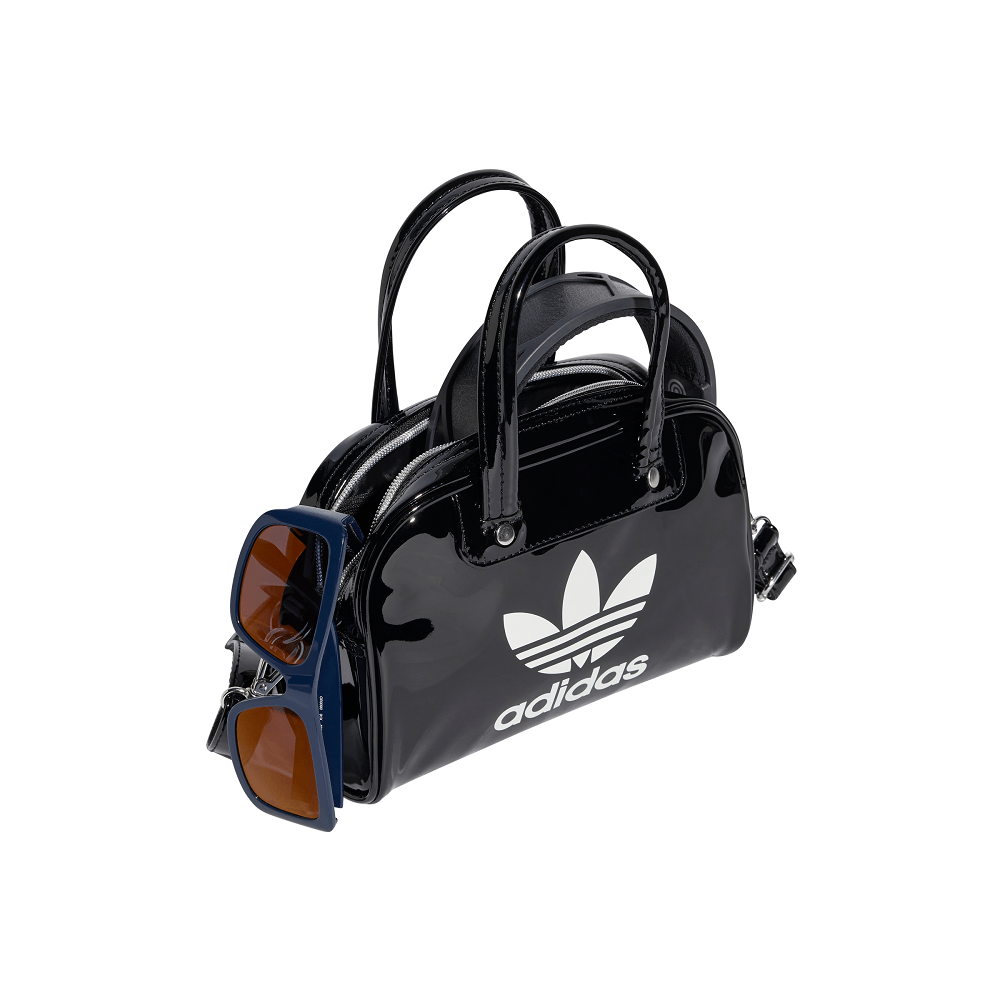 adidas Adicolor Mini Bowling Bag - Black / White