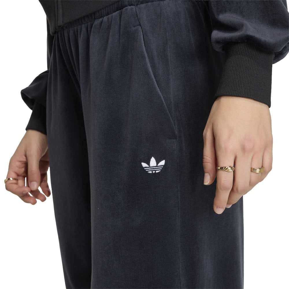 Adidas Essentials Velour Pant - Black