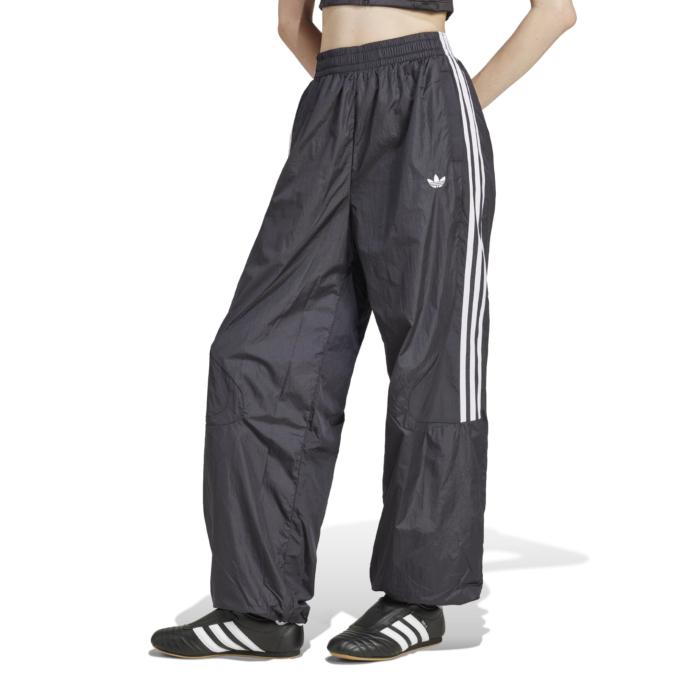 adidas adicolor Teamgeist Oversized Track Pant - Black / White