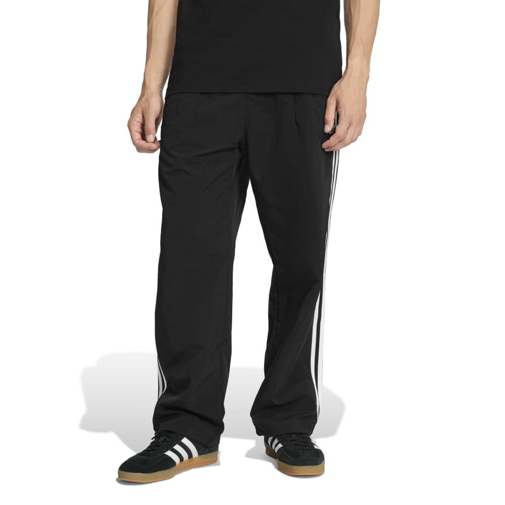 adidas 3-Stripes Loose Tailored Pant - Black