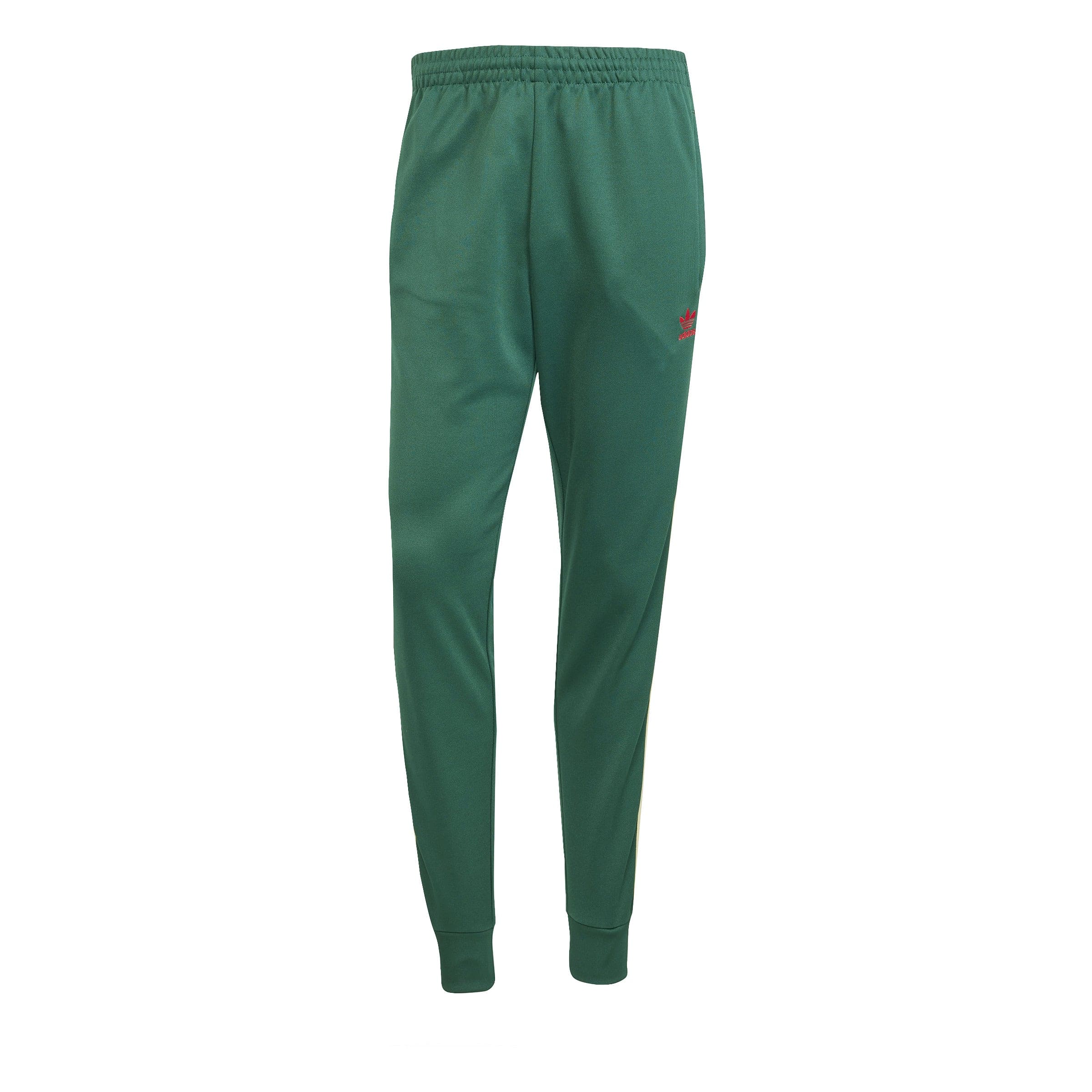 Adidas Adicolor Classics SST Track Pant - Green / Yellow