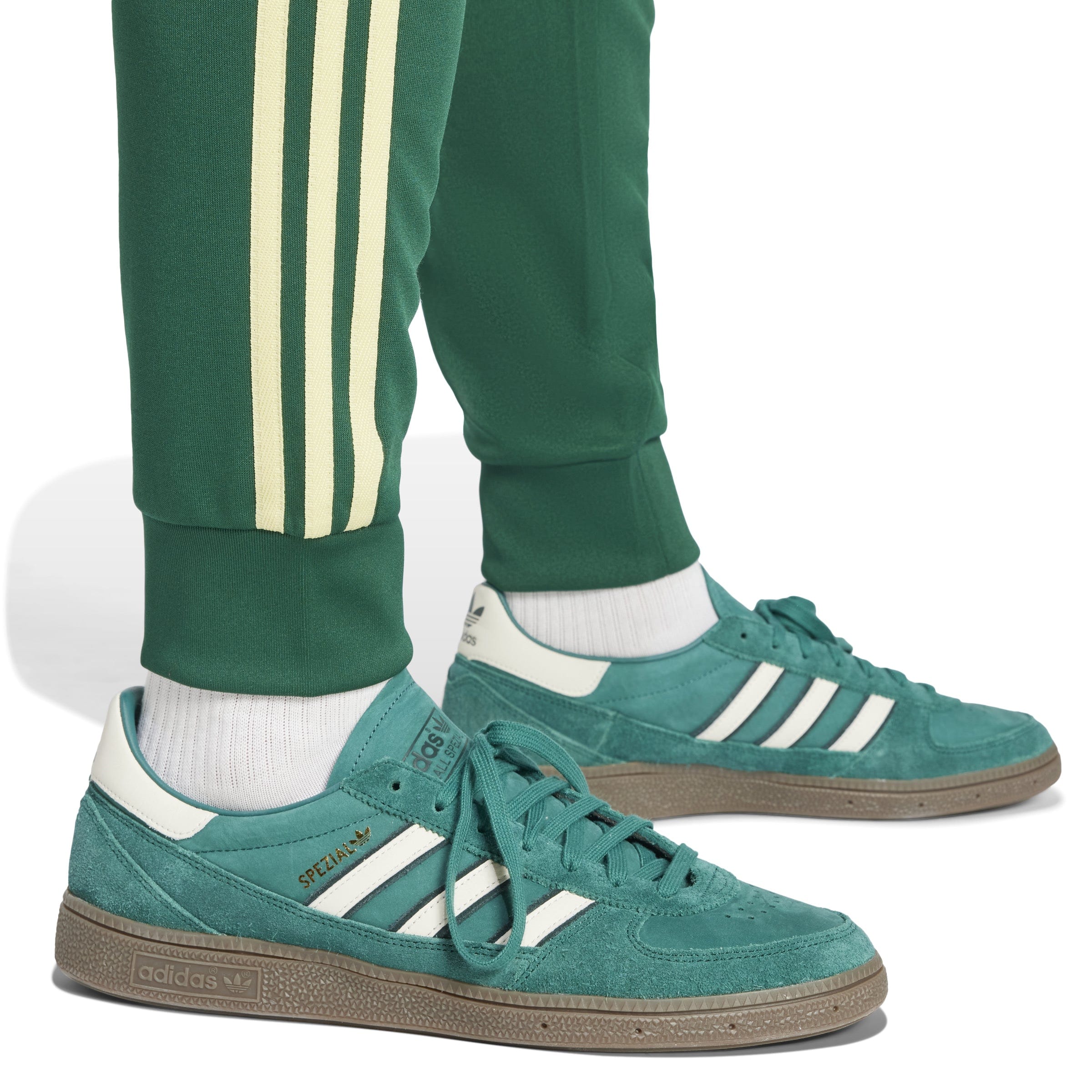 Adidas Adicolor Classics SST Track Pant - Green / Yellow