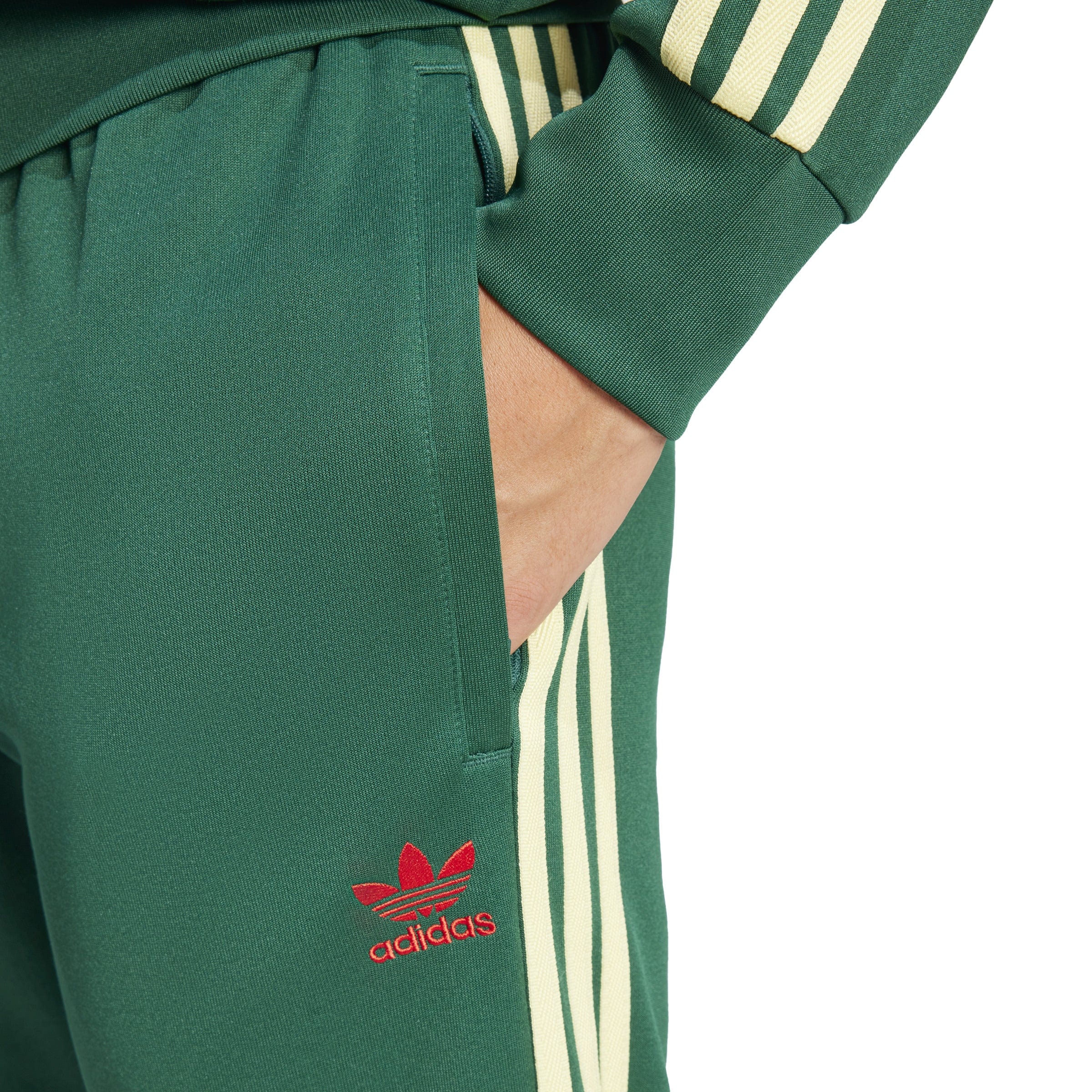 Adidas Adicolor Classics SST Track Pant - Green / Yellow
