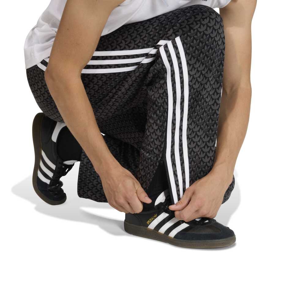 adidas Loose Monogram Firebird Track Pant - Black