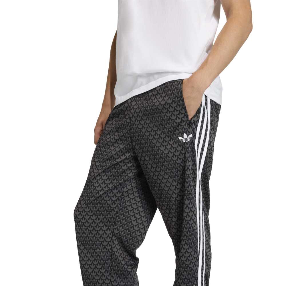 adidas Loose Monogram Firebird Track Pant - Black