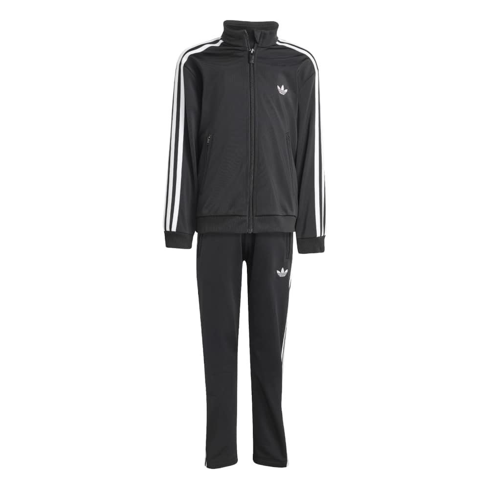 adidas Children's Firebird Tracksuit - Black