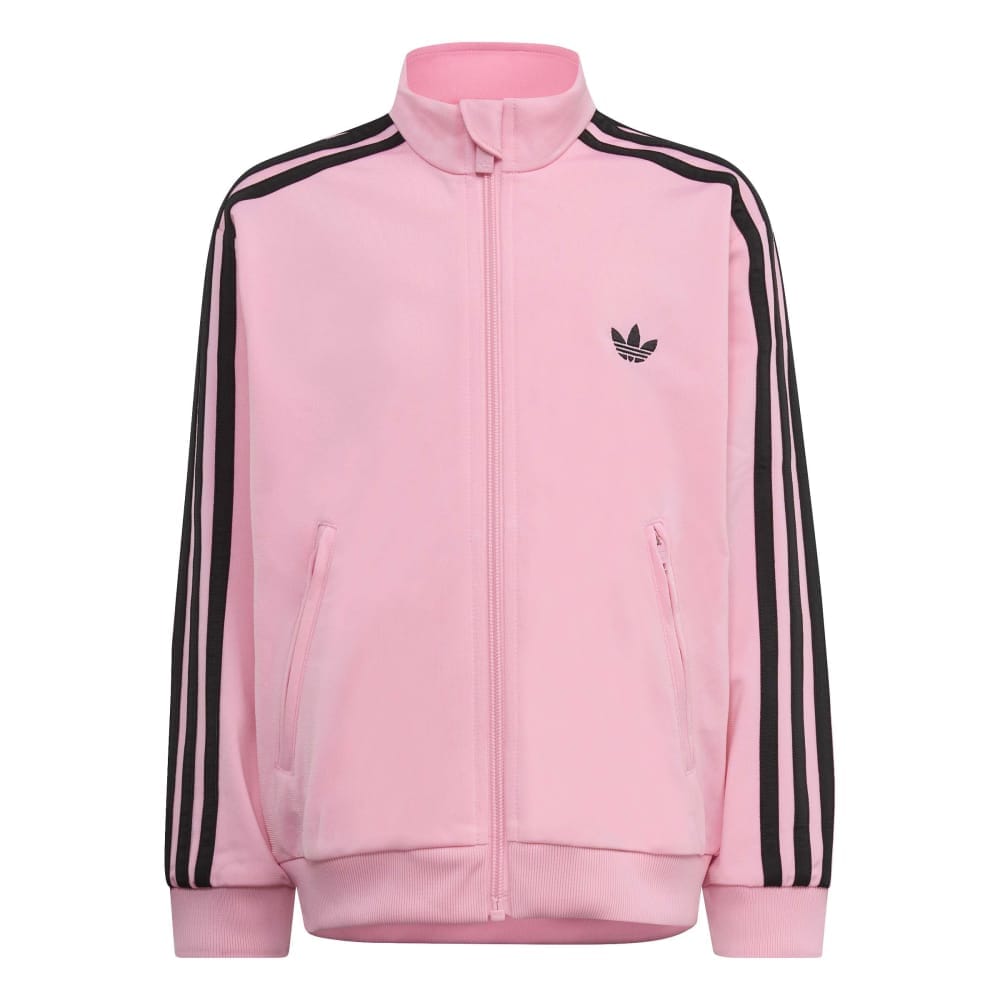 adidas Children's Firebird Tracksuit - Light Pink / Black