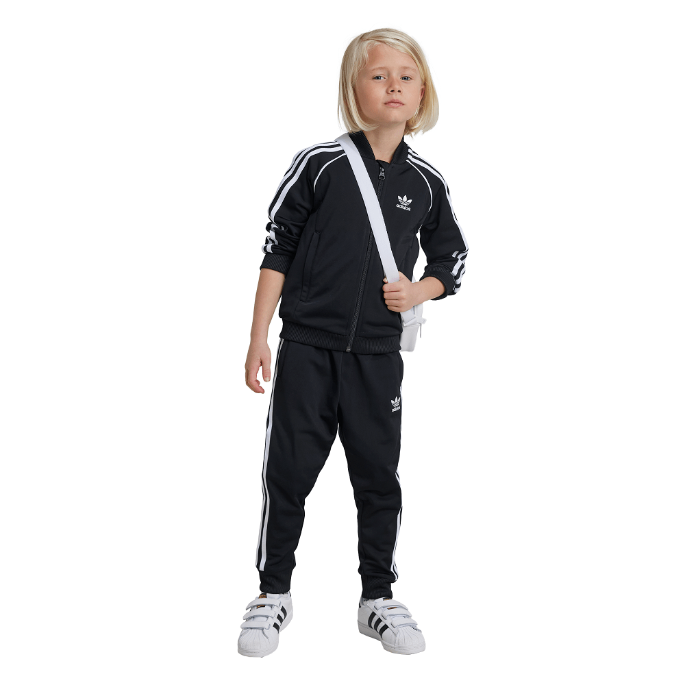 adidas Childrens SST Tracksuit - Black