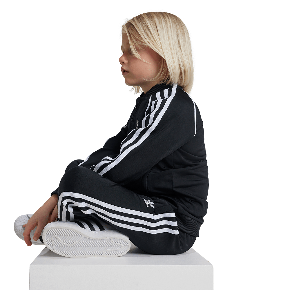 adidas Childrens SST Tracksuit - Black