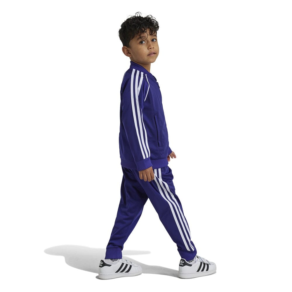 adidas Childrens SST Tracksuit - Purple