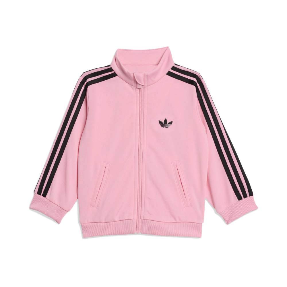 adidas Infants Firebird Tracksuit - Light Pink / Black