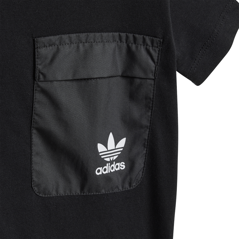 adidas Infants Short Tee Set - Black