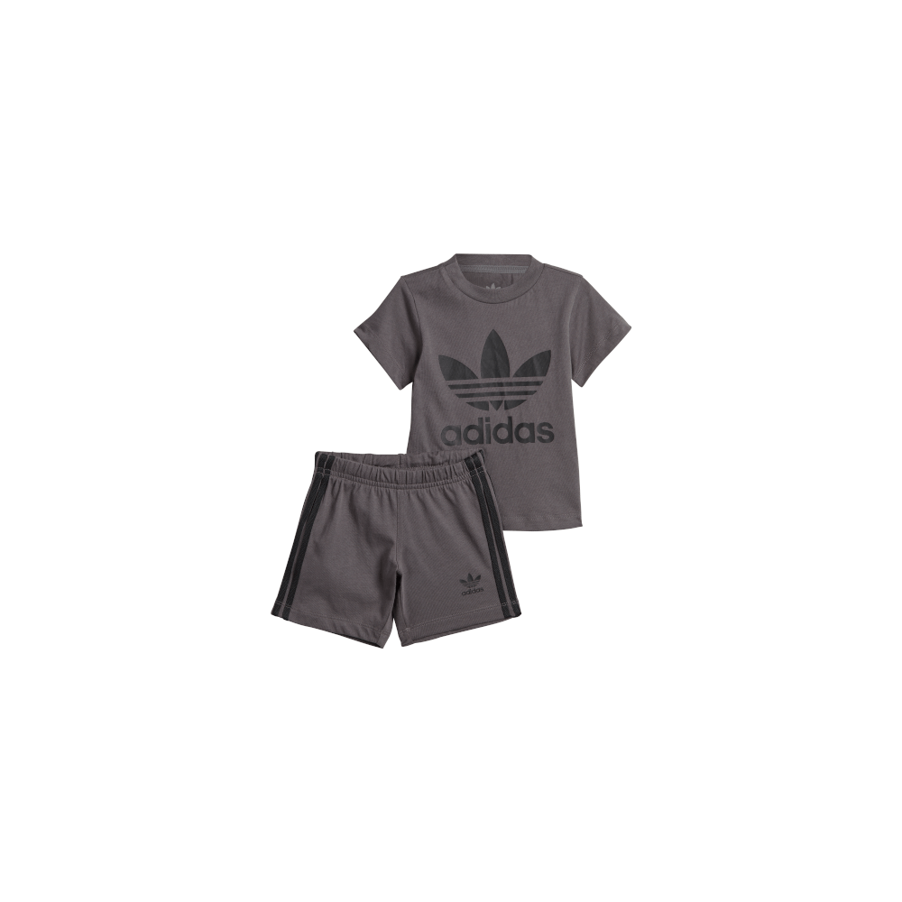 adidas Infants Short Tee Set - Grey