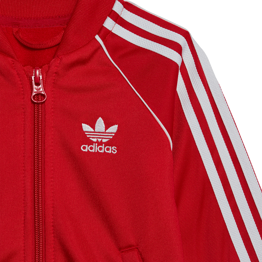 adidas Infants Superstar Tracksuit - Better Scarlet