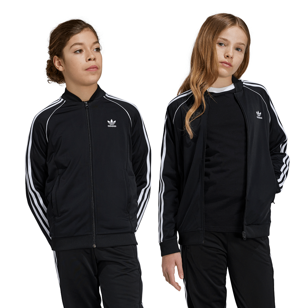 adidas Kids SST Track Top - Black