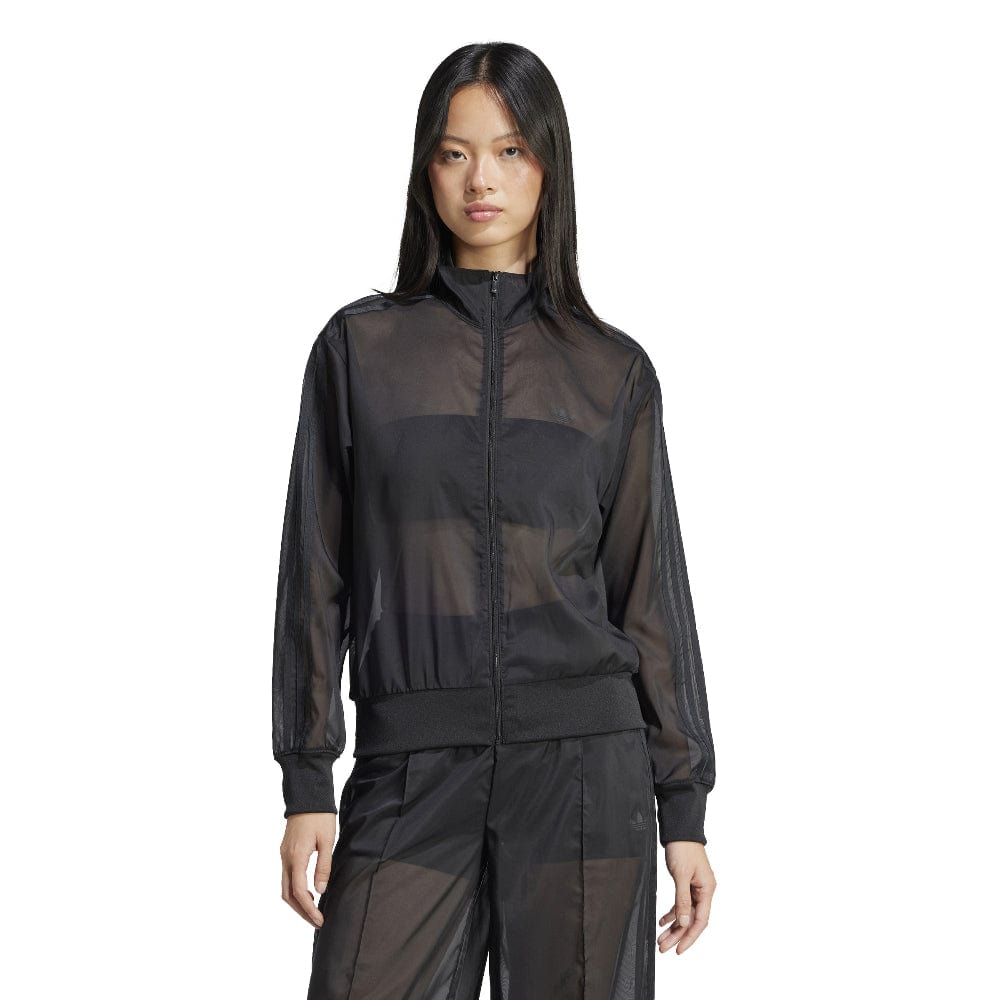 adidas Adicolor Sheer Track Top - Black