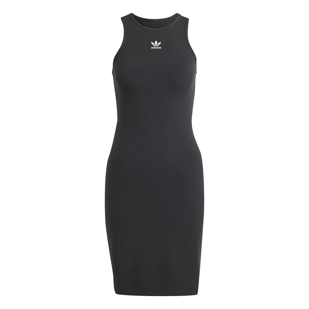 adidas Rib Tank Dress - Black