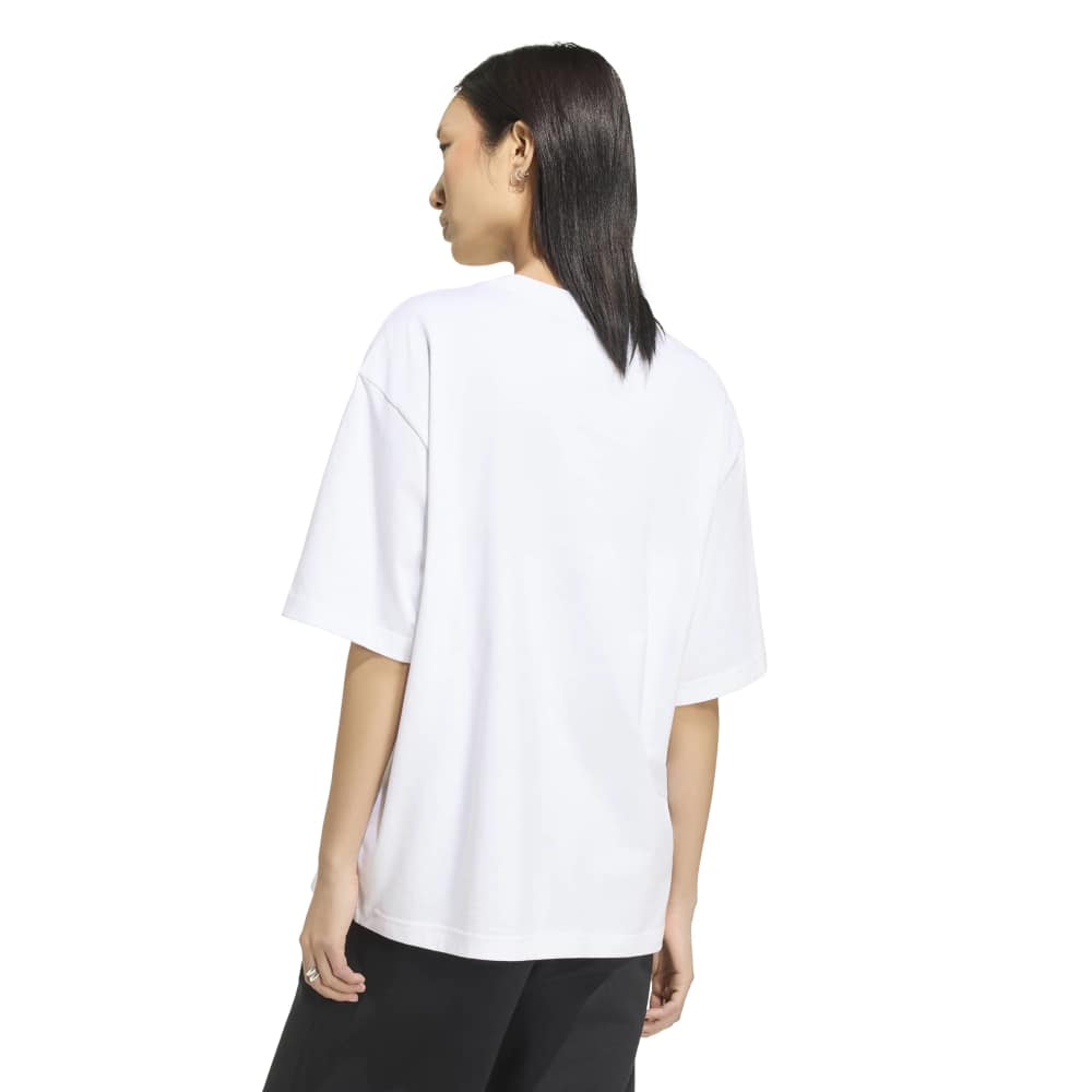 Adidas Women's Essentials Boyfriend Tee - White