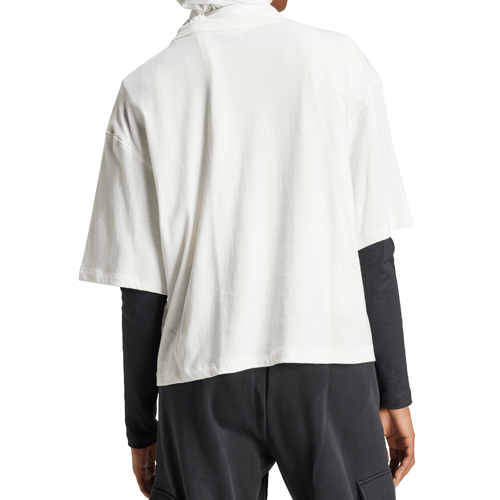 adidas Womens Adibreak Tee - Cloud White