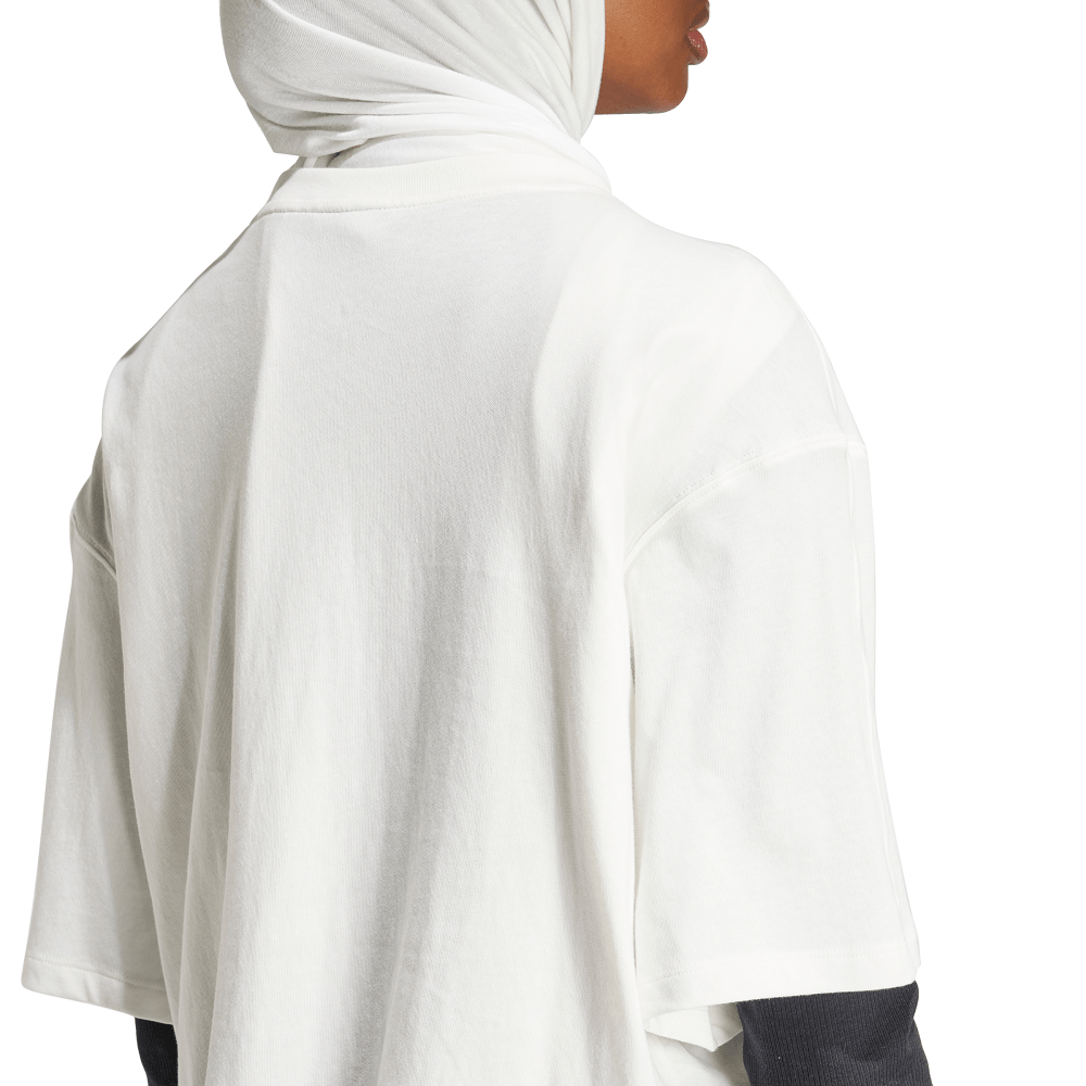 adidas Womens Adibreak Tee - Cloud White