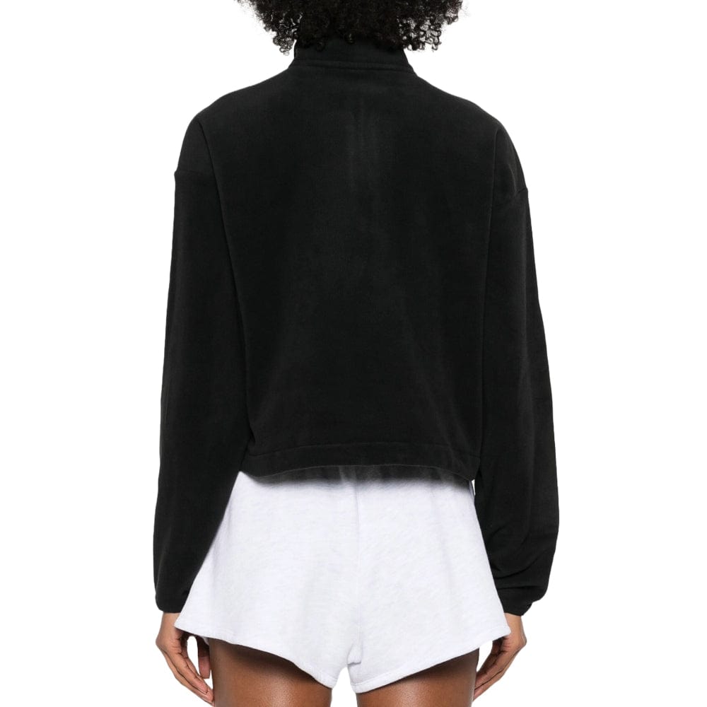 adidas Womens Polarfleece Half Zip - Black / White